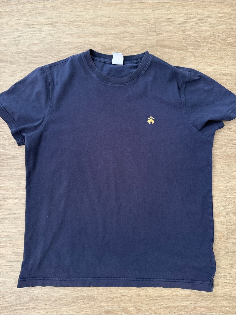 Brooks Brothers 1818 Navy Golden Fleece Logo T-Shirt Men’s L